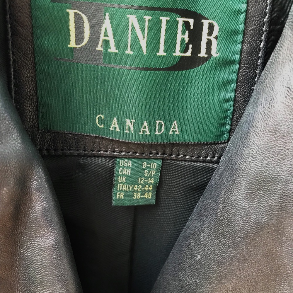 Vintage Danier leather jacket - Picture 4 of 4